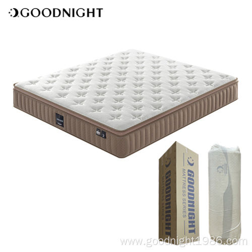 High Quality Spring Pocket Mattress Memory Foam Mattress